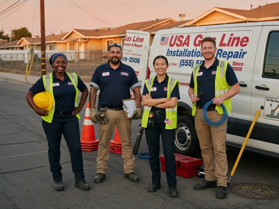 Gas Line Installation company in Lisbon, IA